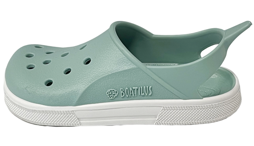 Boatilus Cloggy pasterlgreen/white var 06