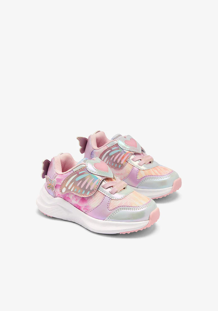 Conguitos Pink Butterfly Light Sneakers COSH261033-PINK-25