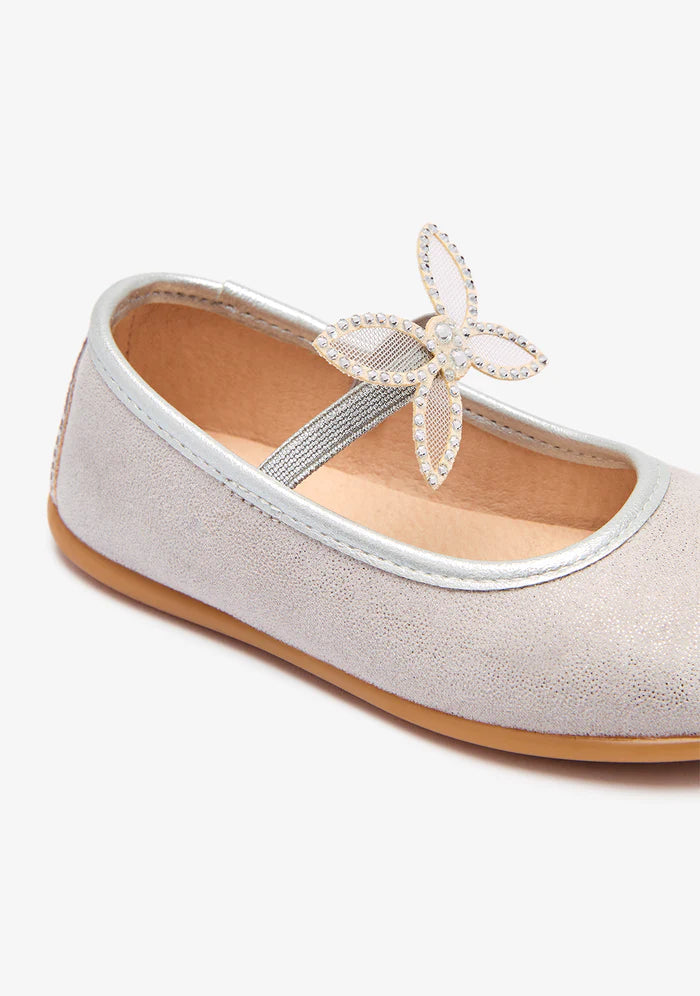 Conguitos μπαλαρινα κοριτσι Silver Cristal Butterfly Ballerina COSH586040-SILV-26