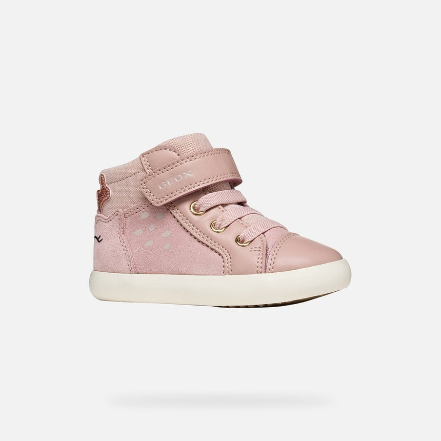 Geox αθλητικό sneaker κορίτσι gisli toddler girl B661MA022BCC8014