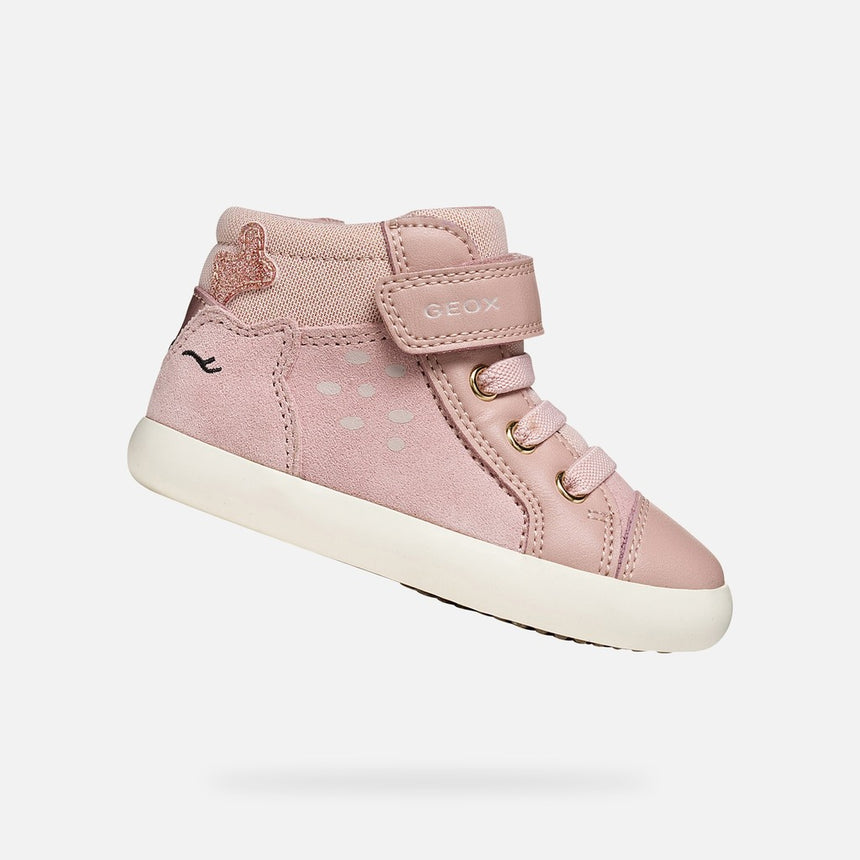 Geox αθλητικό sneaker κορίτσι gisli toddler girl B661MA022BCC8014