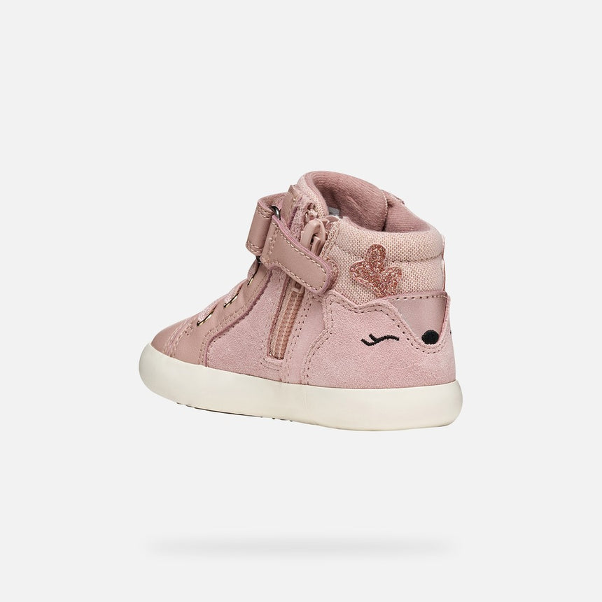 Geox αθλητικό sneaker κορίτσι gisli toddler girl B661MA022BCC8014