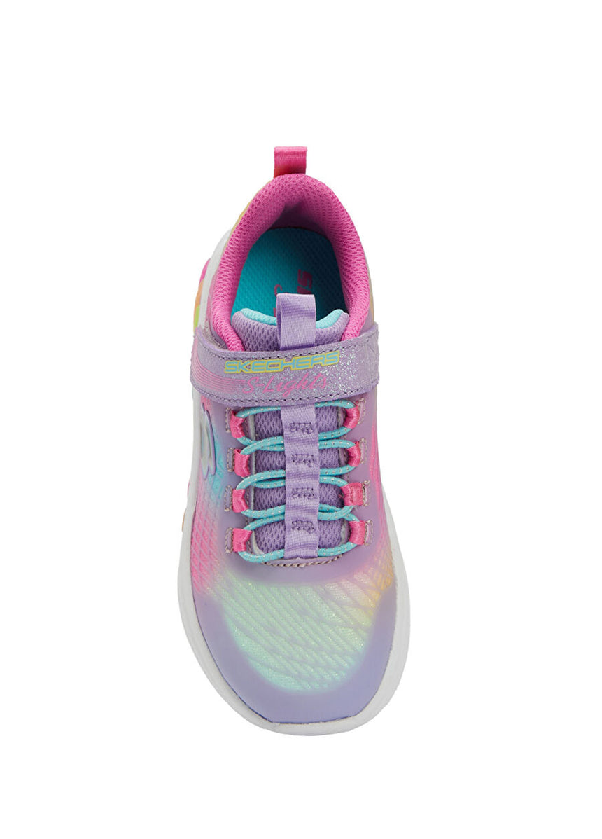Skechers αθλητικο κοριτσι με φωτακια 303722L/LVMT RINK MULTI