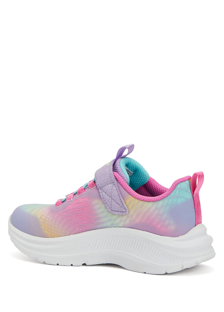 Skechers αθλητικο κοριτσι με φωτακια 303722L/LVMT RINK MULTI