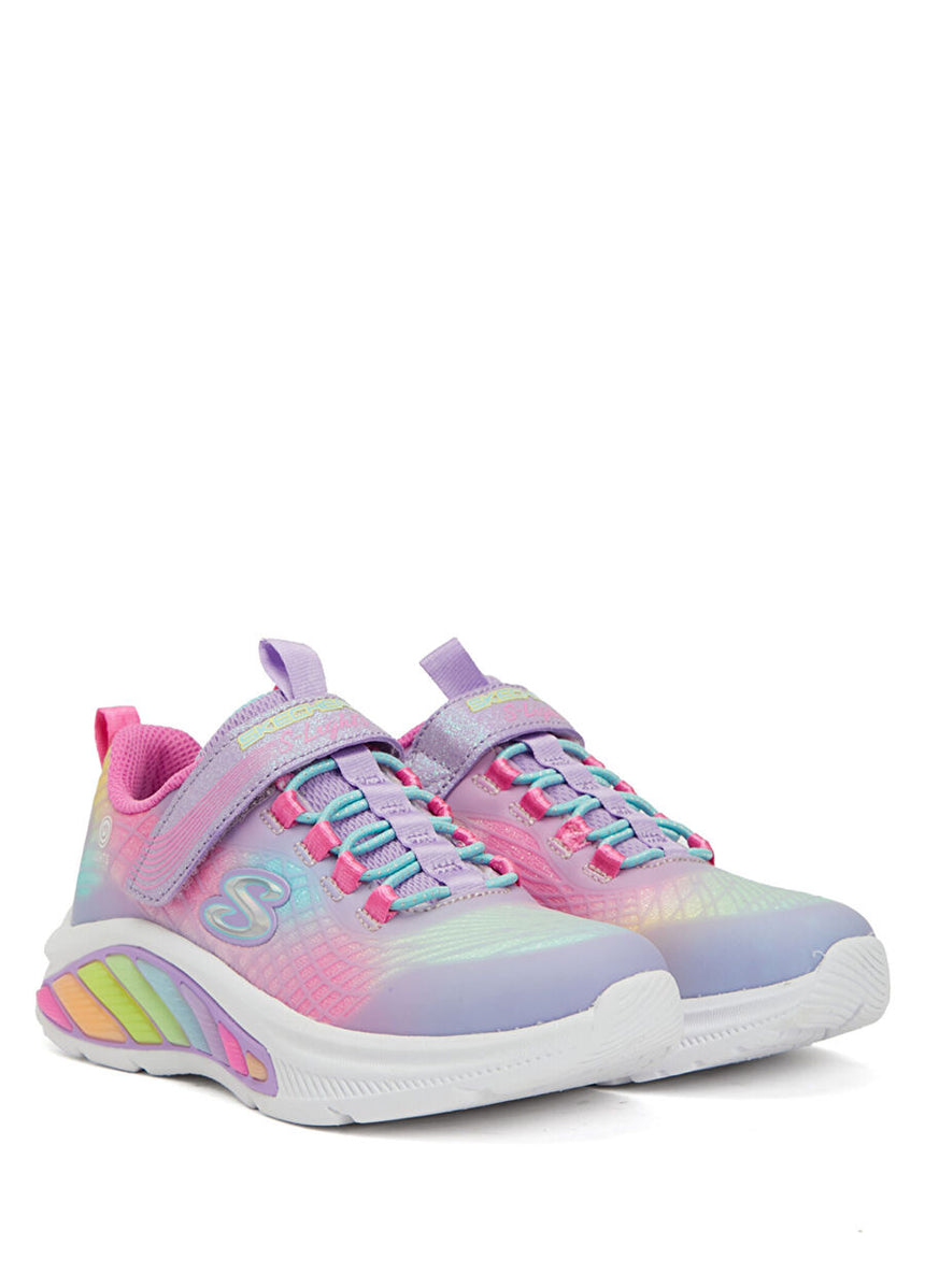 Skechers αθλητικο κοριτσι με φωτακια 303722L/LVMT RINK MULTI