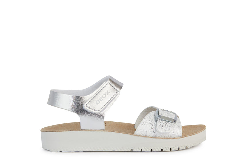Geox J S.Costarei G.B-Me.Sy+Sy.Su J15EAB OBNBL C0434 Silver/White