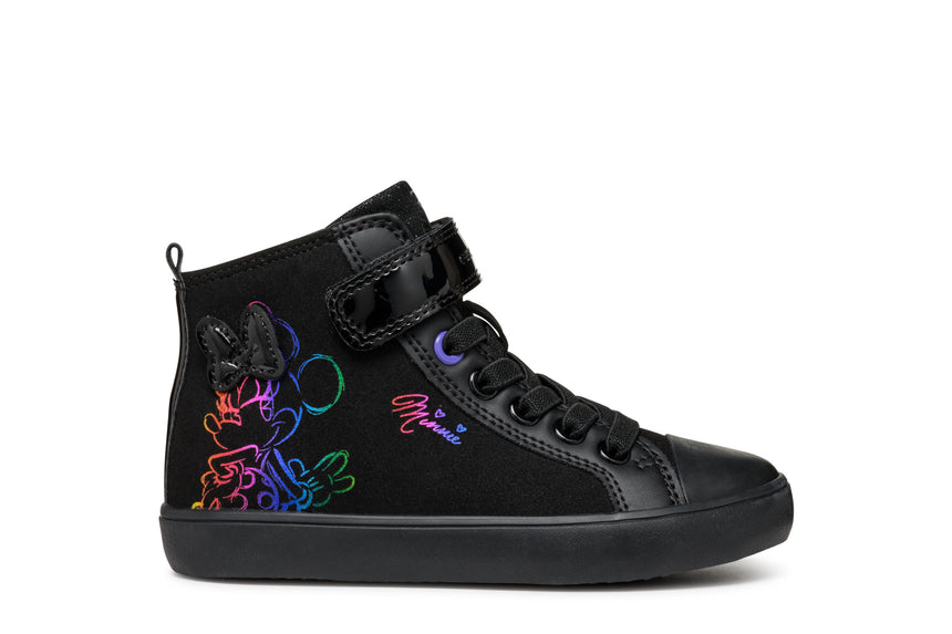 Geox J Gisli G.E Gbk Sue+Gbk Pat J464NE 0AU02 C9233 Black Violet