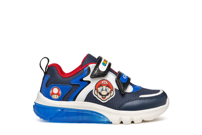 Geox Αθλητικο J Ciberdron E-Gbk+Nylon J46LBI 054FU C4226 Navy Royal