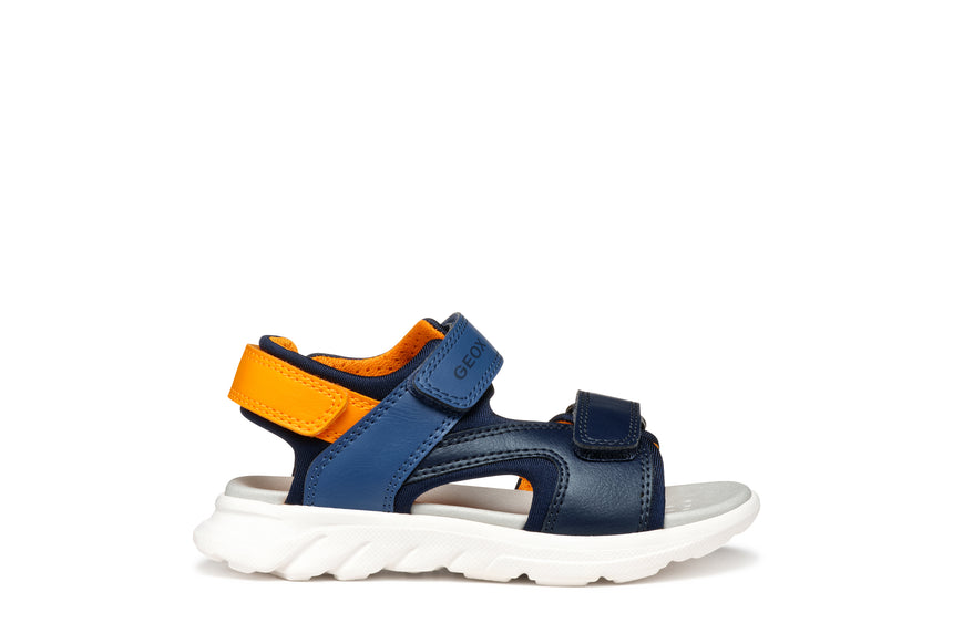 geox sandal airadyum j55f1e01554c0820 navy orange