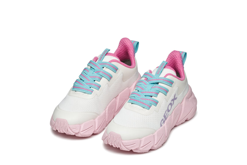 geox j flexyper fast a-mesh+tpu j55n5a0t99jc0406 white pink