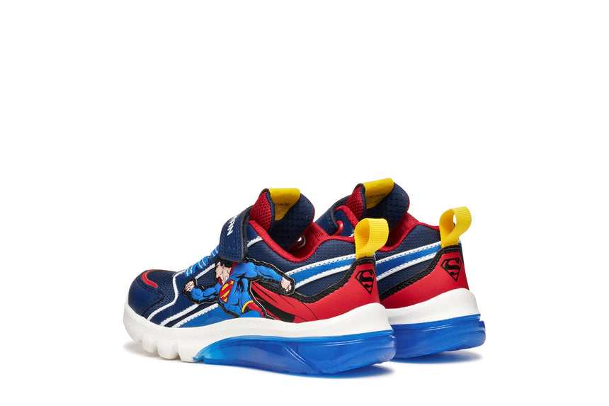 Geox J Ciberdron Παιδικά Sneakers Ανατομικά Μπλε j56lbd05411c0200