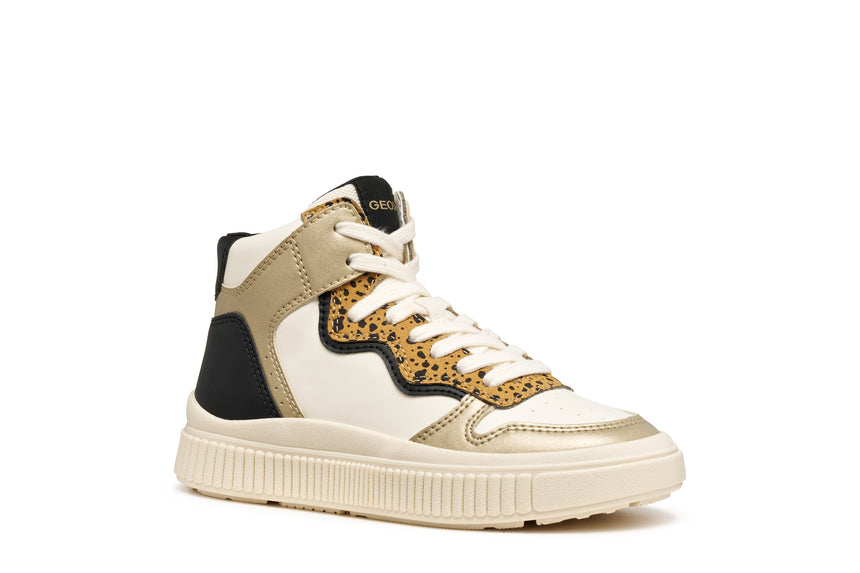 Geox Laquinny Kids Sneakers Anatomical Gold j56m3b054ajc1m2u