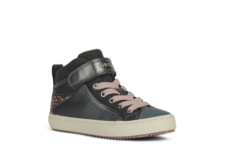 GEOX J KALISPERA G.M-SYN+GLI.TEX GREY/ROSE