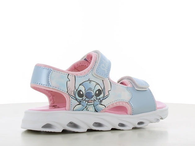 Disney Stitch Παιδικά Πέδιλα με velcro & Φωτάκια LS002225