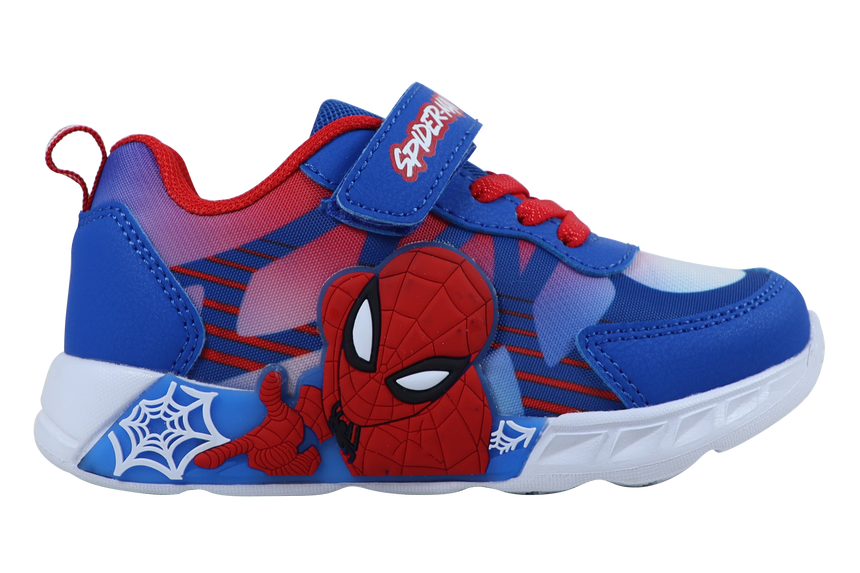 Spider-Man Παιδικά Αθλητικά Παπούτσια με Φωτάκι για Αγόρι Μπλε R1310628T