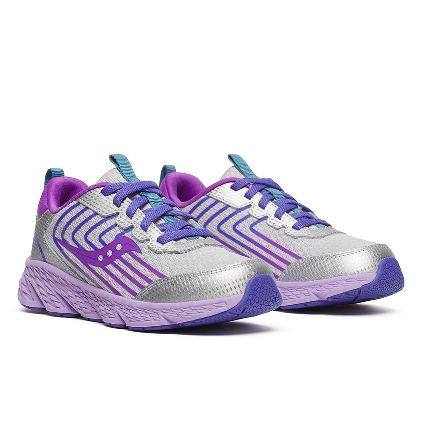 Saucony SK167946 WIND 3.0 silver-purple