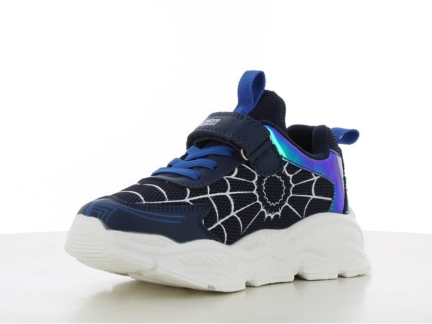 Spider-Man Παιδικά Αθλητικά Παπούτσια με Φωτάκι για Αγόρι Μπλε SP014955