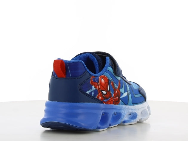 Spider-Man Marvel Παιδικά Αθλητικά Παπούτσια με Φωτάκια για Αγόρι Μπλε SP014965