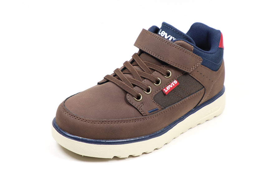 LEVIS MONTANA/VARI0010S DK BROWN NAVY 2241 Παιδικά Μποτάκια Καφέ