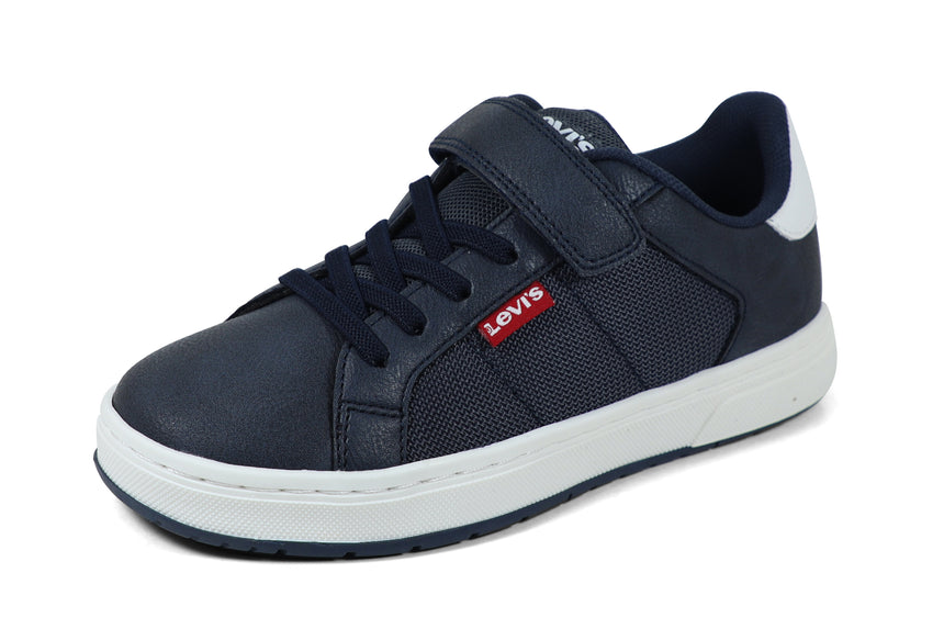 Levi's Piper Παιδικά Sneakers με velcro Navy Μπλε vpip0010s 0040