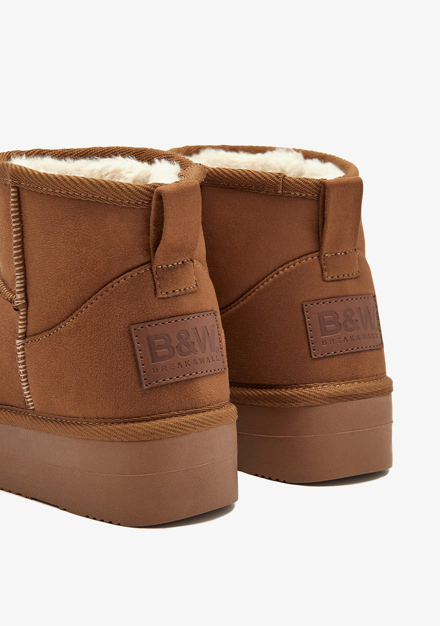 Break & Walk HIGH Tan Australian Boots B&W BWSH543008-TAN-36