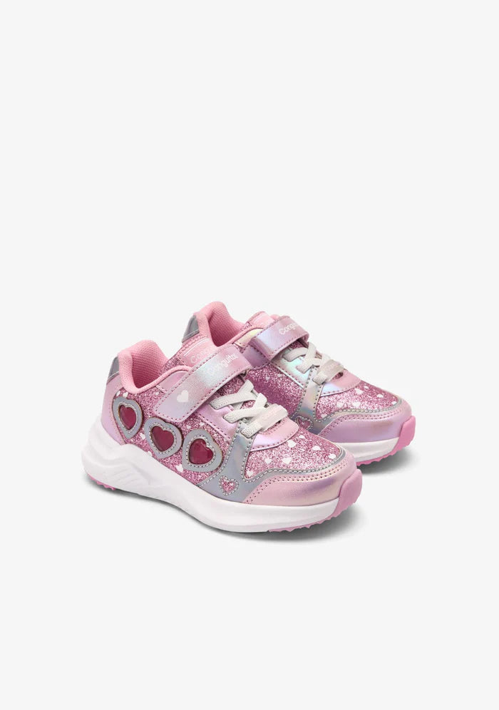CONGUITOS COSH261030-PINK-25 SNEAKERS WITH LIGHTS PINK