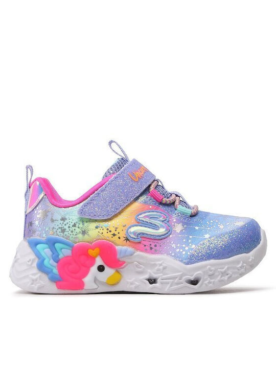 Skechers Αθλητικα 302681n/blmt Unicorn-Twilight Dream Blue/Multi