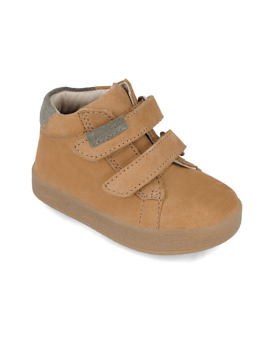Garvalin Leather Ankle Boots Shoes 241315-B781 CAMEL