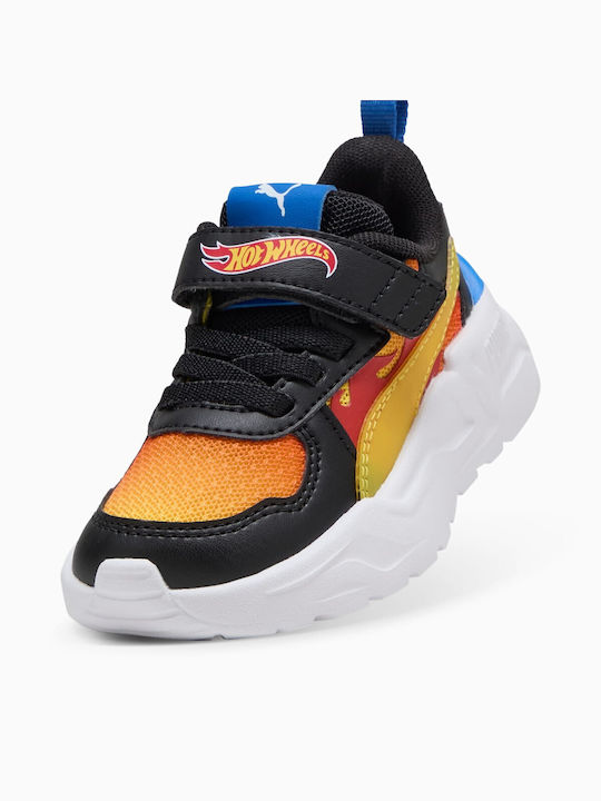 PUMA 401408 01 Trinity Lite HotWheelsAC+Inf black-red fire