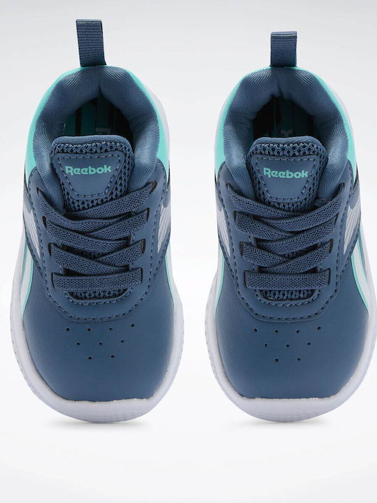 Reebok 100209197 Rush Ranner 5 Syn Elastic Lace Infant blue-aqua-white