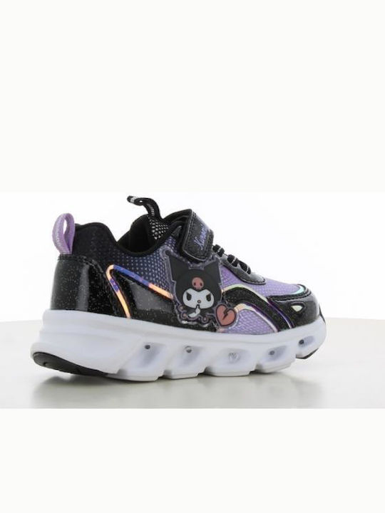 Παιδικά Sneakers Disney Hello Kitty Kuromi με Σκρατς & Φωτάκια HK009375