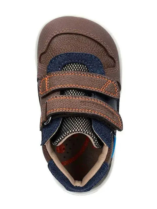 Biomecanics Παιδικά Sneakers High Ανατομικά με Velcro 261152-b903 CHOCO