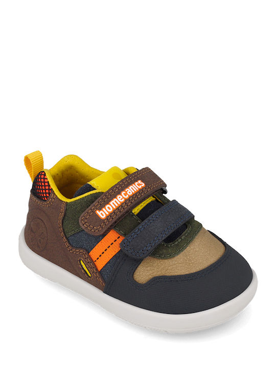 Biomecanics Παιδικά Sneakers High Ανατομικά με Velcro 261156-c176