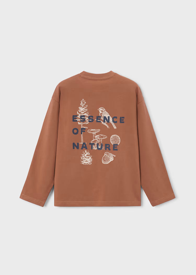 Mayoral l/s t-shirt nest μπλούζα αγόρι- 16-07055-377