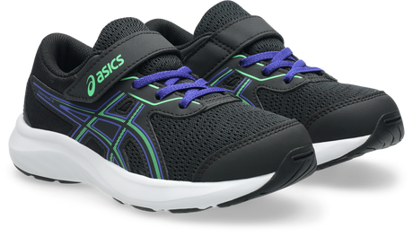 Asics παιδικο αθλητικο contend 9 ps 1014a338-009 black vital green