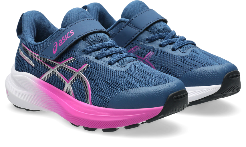 Asics gt-1000 14 ps  παιδικο αθλητικο κοριτσι 1014a381-402 twiligth blue/digital sakura