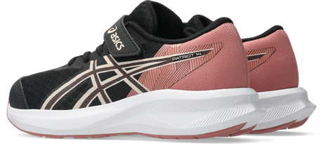 Asics patriot 14 ps παιδικο αθλητικο κοριτσι black/pearl pink 1014a391-001