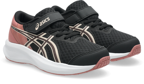 Asics patriot 14 ps παιδικο αθλητικο κοριτσι black/pearl pink 1014a391-001