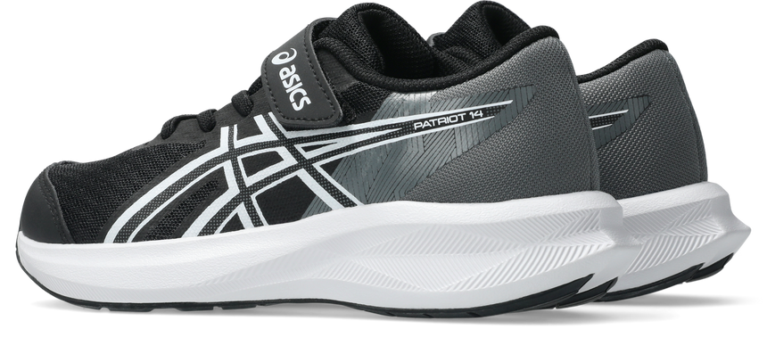 Asics patriot 14 ps αθλητικο παιδικο 1014a391-002 black white