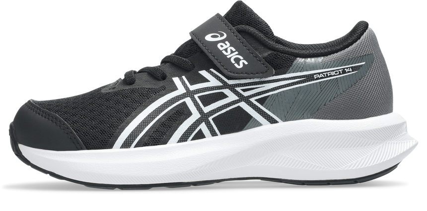 Asics patriot 14 ps αθλητικο παιδικο 1014a391-002 black white