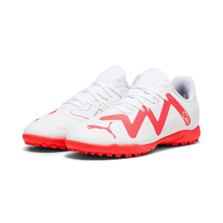 Puma Ποδοσφαιρικα Future Play TT 107381 01 Puma White-Fire Orchid