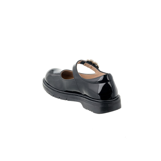 Bonito loafers λουστρίνι κορίτσι μαύρο γκλίτερ 1226-585black