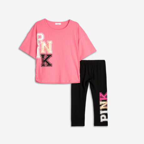 Funky for kids 125-519104-1 σετ κοριτσι pink-black