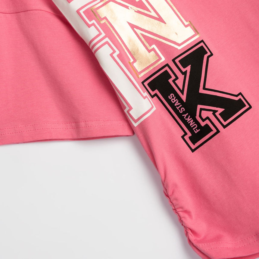 Funky for kids 125-519104-1 σετ κοριτσι pink-black