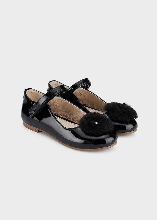 Mayoral Μπαλαρινα 46389-Mercedita Charol 77-Negro