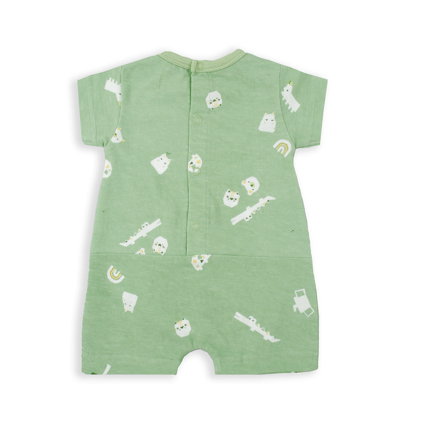 Babybol 150824 boy's khaki bodysuit