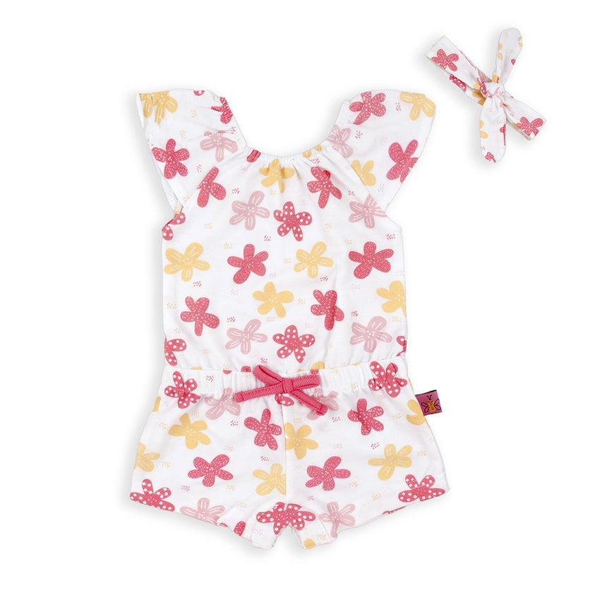 Babybol 151050 one-piece with ribbon girl blanco