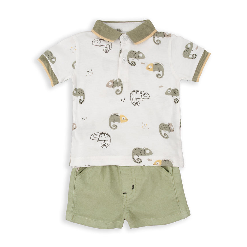 Babybol 152620 boy's set khaki
