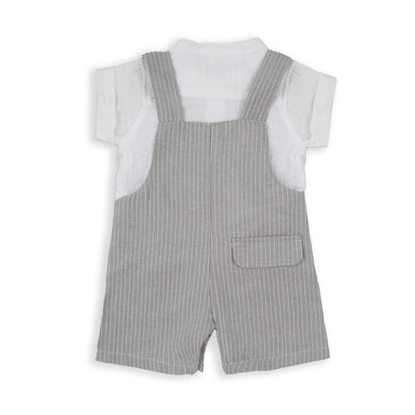 Babybol  152703σαλοπέτα με πουκάμισο αγόρι gris