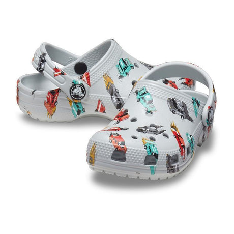 Crocs 210992-1NN Classic race cars graphic cg t